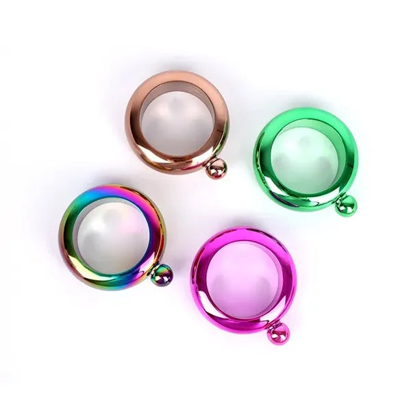 3.5oz bracelet wine flask