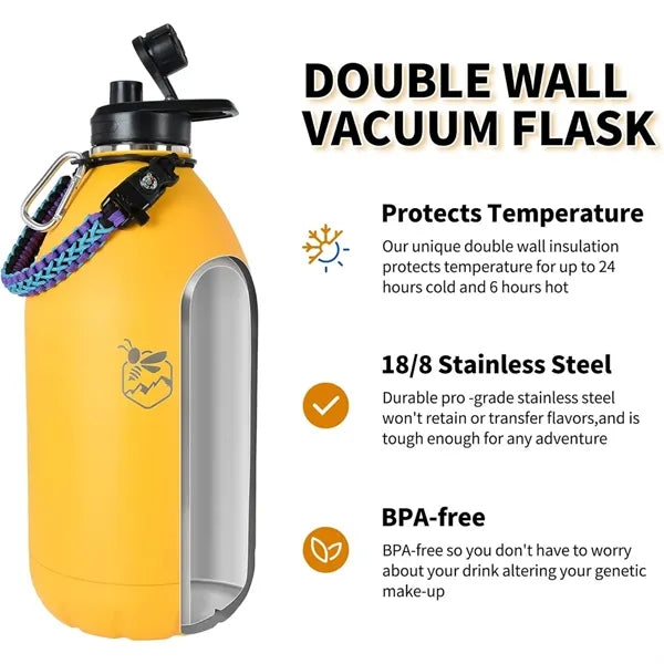 Multi-Functional Large-Capacity Outdoor Insulated Cup