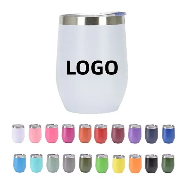 120z Insulated Stainless Steel Lined Vacuum Wine Tumbler