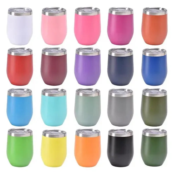120z Insulated Stainless Steel Lined Vacuum Wine Tumbler
