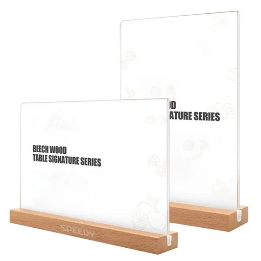 Beech Wood Display Stand