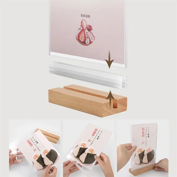 Beech Wood Display Stand