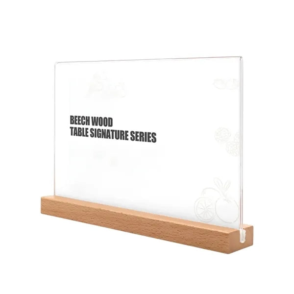 Beech Wood Display Stand