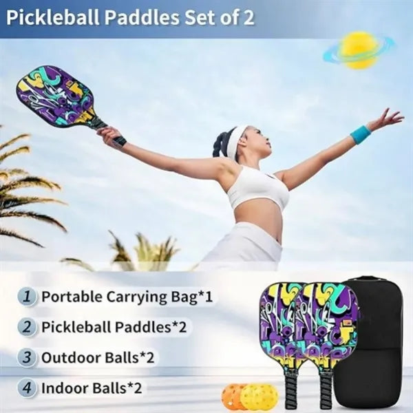 Fiberglass Pickleball Racket set