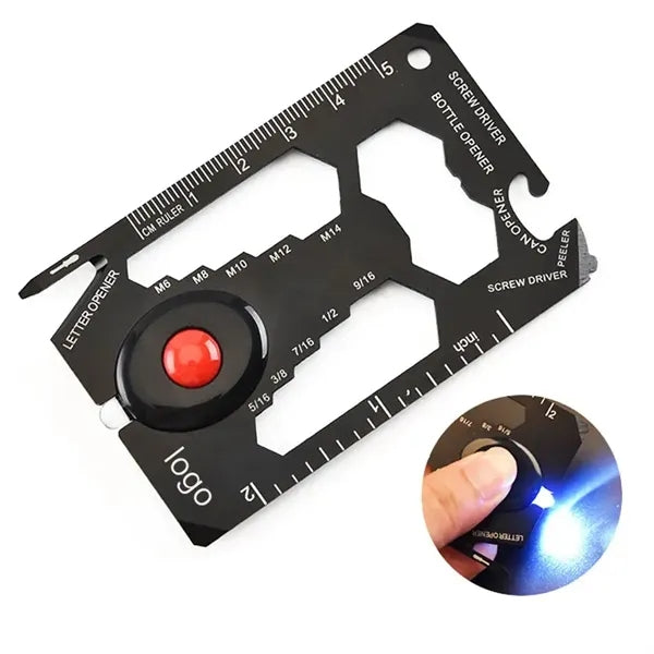 LED Wallet Multi Tool