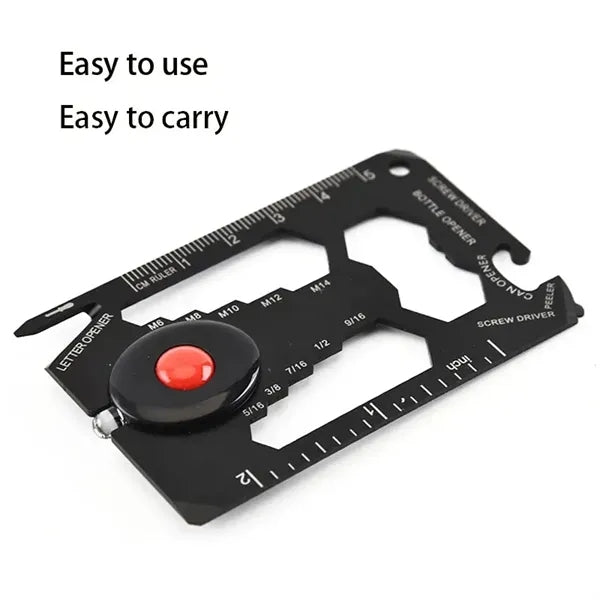 LED Wallet Multi Tool