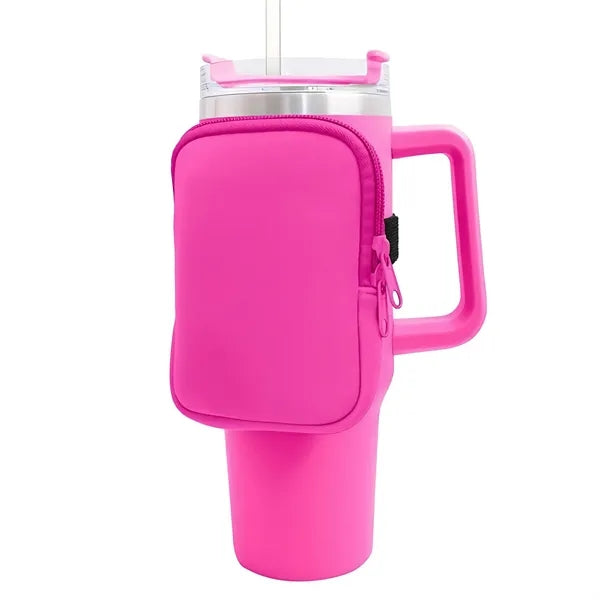 Water Bottle Pouch With Elastic Belt Without Cup