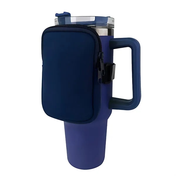 Water Bottle Pouch With Elastic Belt Without Cup
