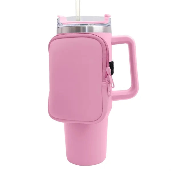 Water Bottle Pouch With Elastic Belt Without Cup