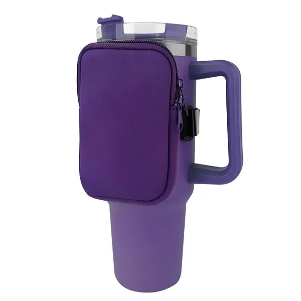 Water Bottle Pouch With Elastic Belt Without Cup