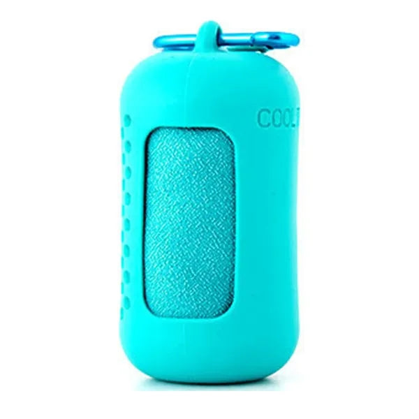Large Cylindrical Cold Washcloth Quick Drying Towels