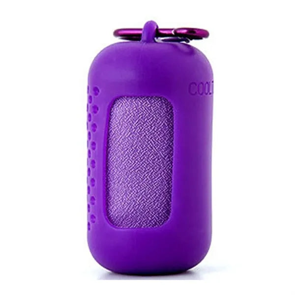 Large Cylindrical Cold Washcloth Quick Drying Towels