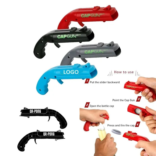 Cap Gun Shooting Bottle Opener