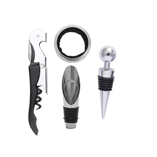 Stainless Steel Wine Bottle Opener Tool Kit
