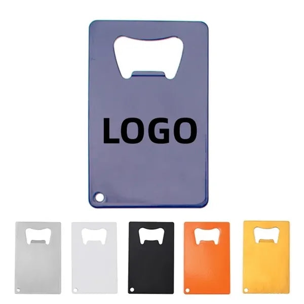 Stainless Credit Card Shaped Bottle Opener