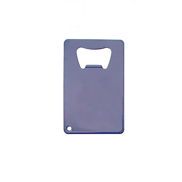 Stainless Credit Card Shaped Bottle Opener