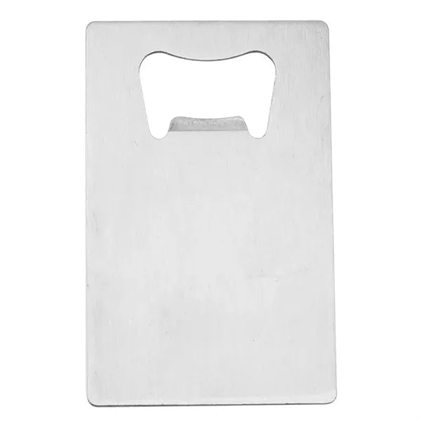 Stainless Credit Card Shaped Bottle Opener