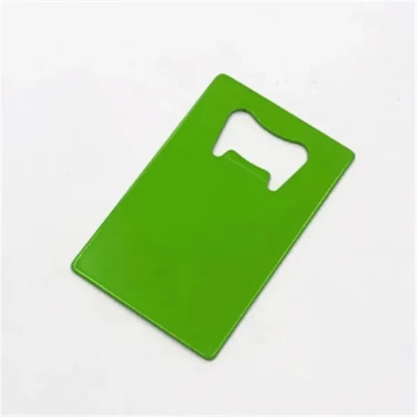 Stainless Credit Card Shaped Bottle Opener