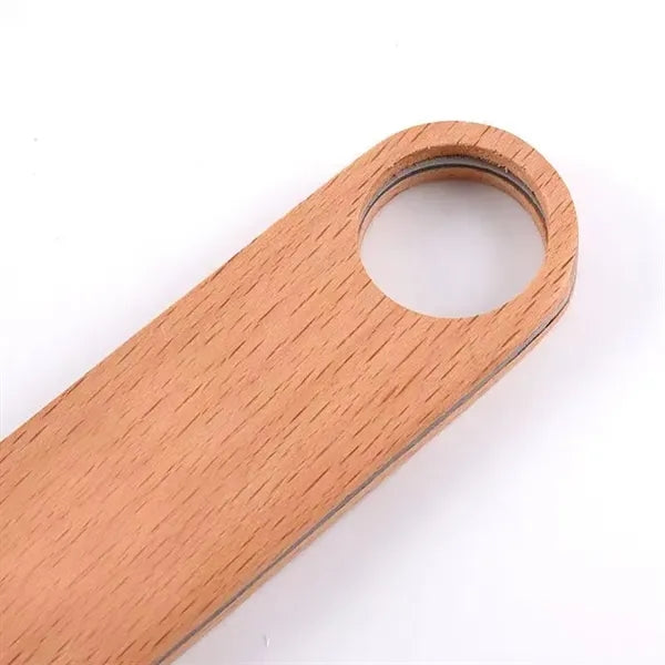 Wooden Flat Bottle Opener