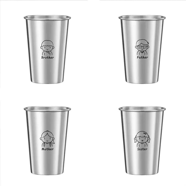 17OZ Stainless Steel Pint Cups