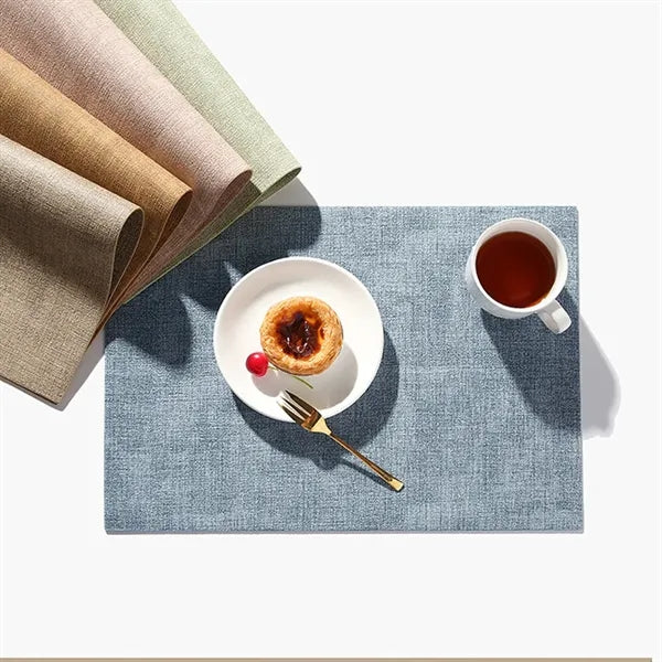 Double Sided Faux Leather Placemats