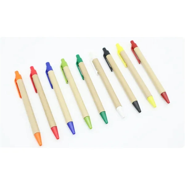 Eco-friendly Kraft Paper Tube Pen