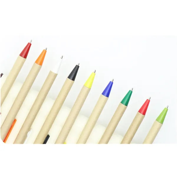Eco-friendly Kraft Paper Tube Pen