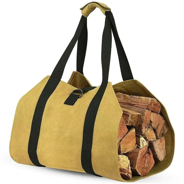 Firewood Carrier Tote Bag