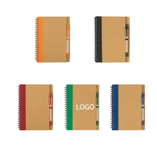 Spiral Ruled Notebook With Pen