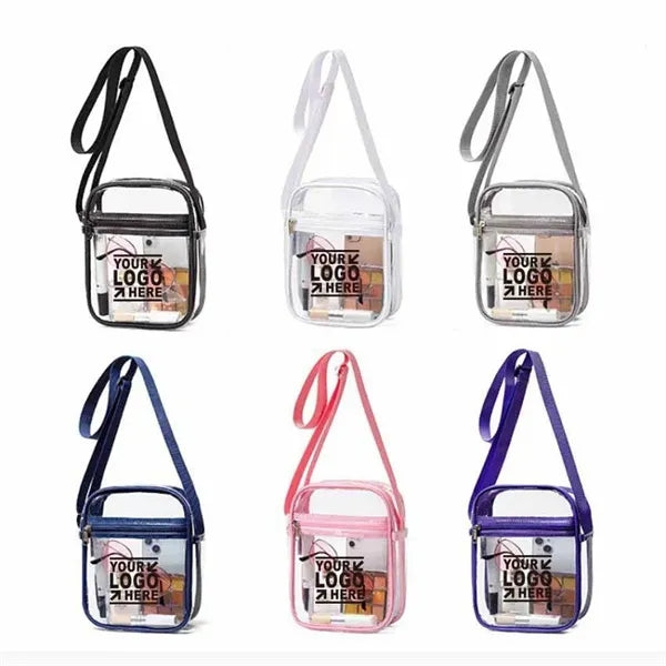 PVC purse, Stadium Approved Clear Crossbody Bag