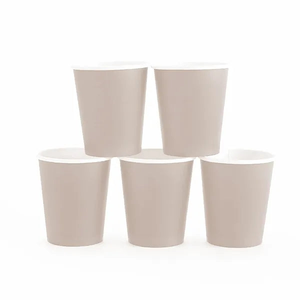 Rainbow Art Party Paper Cup Multicolor Disposable Leak Proof
