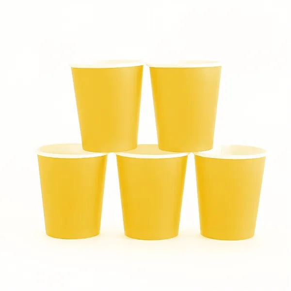 Rainbow Art Party Paper Cup Multicolor Disposable Leak Proof