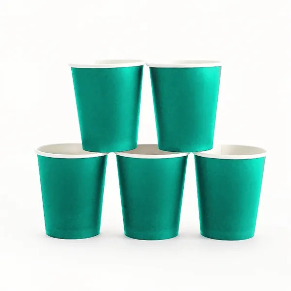 Rainbow Art Party Paper Cup Multicolor Disposable Leak Proof
