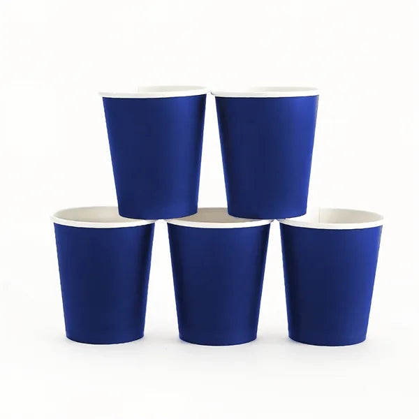 Rainbow Art Party Paper Cup Multicolor Disposable Leak Proof