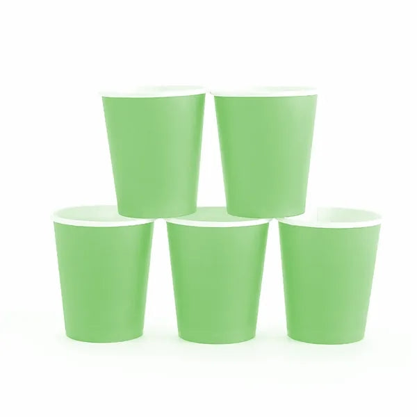 Rainbow Art Party Paper Cup Multicolor Disposable Leak Proof