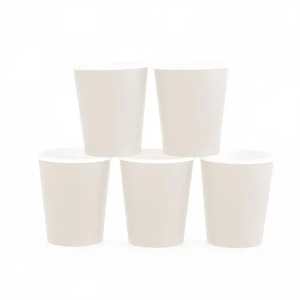 Rainbow Art Party Paper Cup Multicolor Disposable Leak Proof