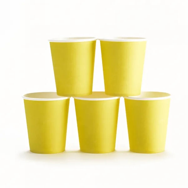 Rainbow Art Party Paper Cup Multicolor Disposable Leak Proof