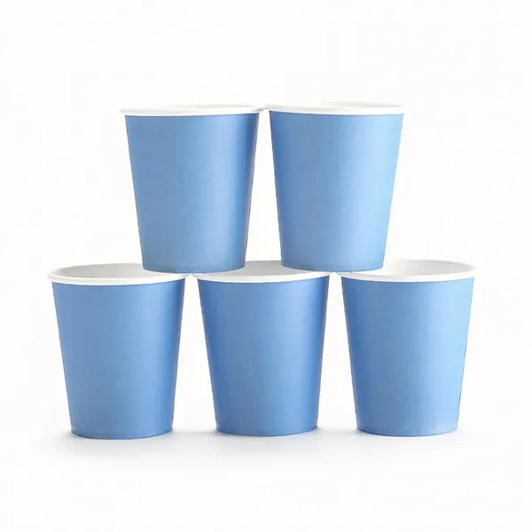 Rainbow Art Party Paper Cup Multicolor Disposable Leak Proof