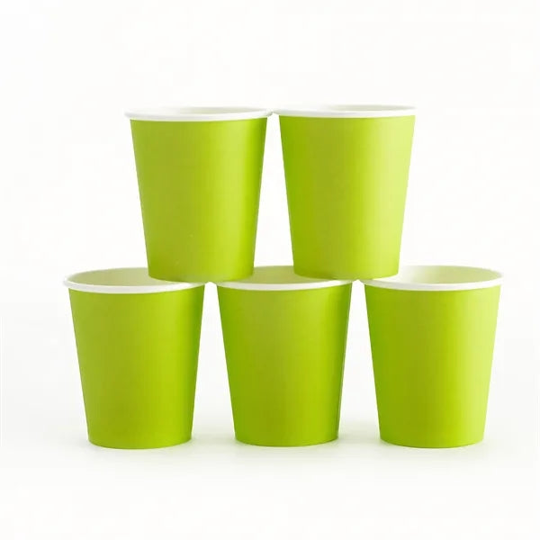Rainbow Art Party Paper Cup Multicolor Disposable Leak Proof