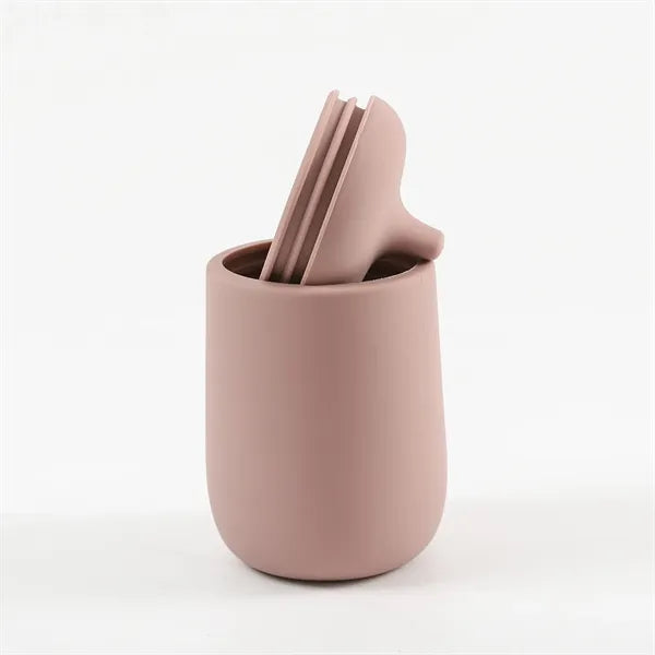 Silicone Baby Sippy Cup Handless