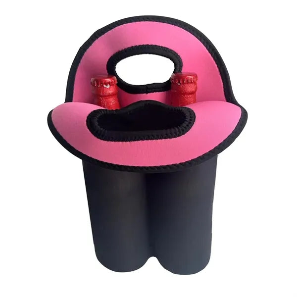 Neoprene Wine Carrier Tote Bag