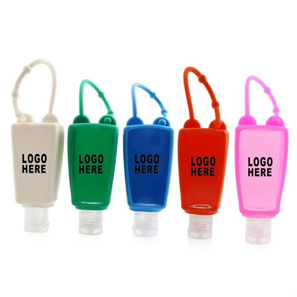 1oz Hangable Cosmetic Container Silicone Squeeze Bottle