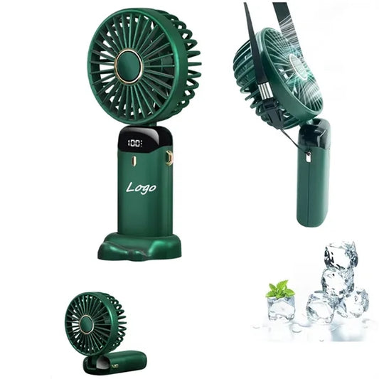Rechargeable Mini Handheld Pocket Hanging Neck Cooling Fan