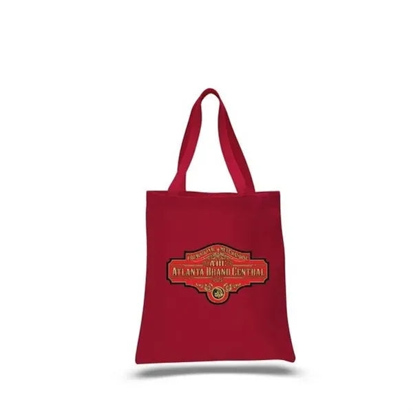 100% Cotton Heavy 12 Oz Canvas w/ Web Handles 15"W x 16"H