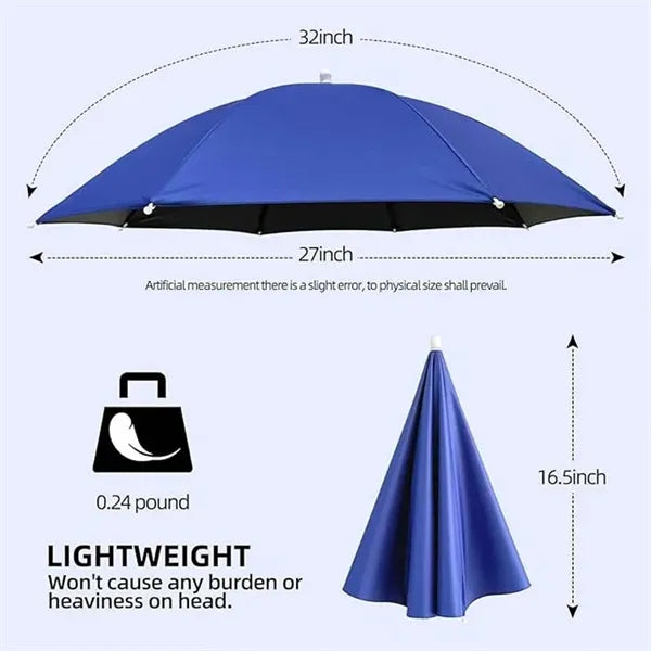 Rain Umbrella Hat