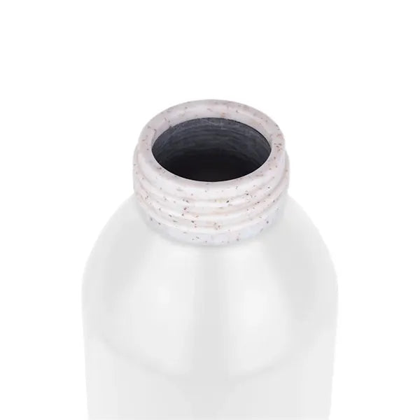 Meriden Sustainable Aluminum Bottle with Bamboo Lid &Cotton