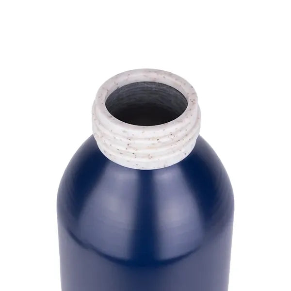 Meriden Sustainable Aluminum Bottle with Bamboo Lid &Cotton