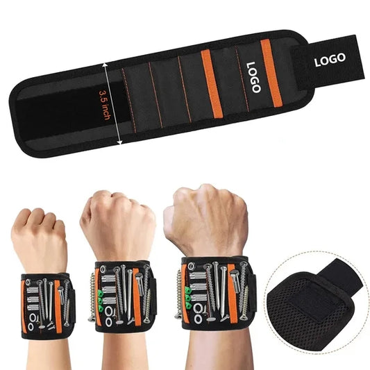 Magnetic Wristband for Holding Screws
