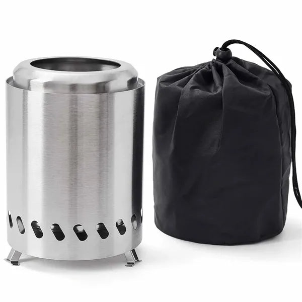 7 inch stainless steel table top smokeless stove