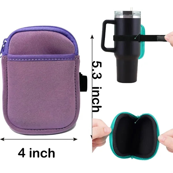 Tumbler Pouch Water Bottle Carrier Travel Accessory Bag